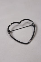 Minimalist Heart brooch