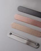 Huda Long Brooch