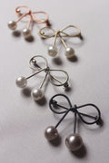 Pearl Bow Brooch