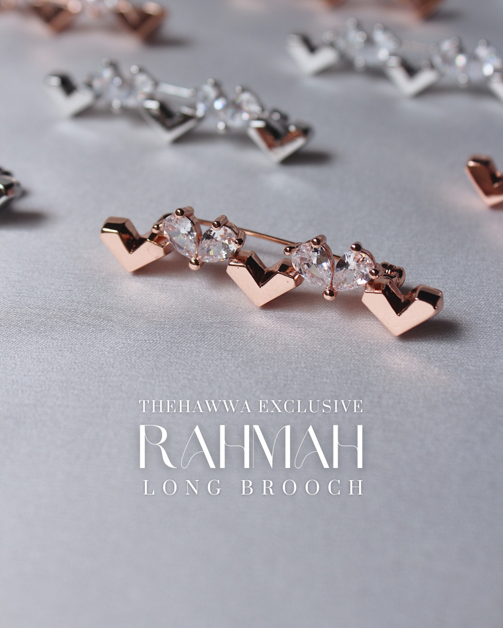Rahmah Long Brooch