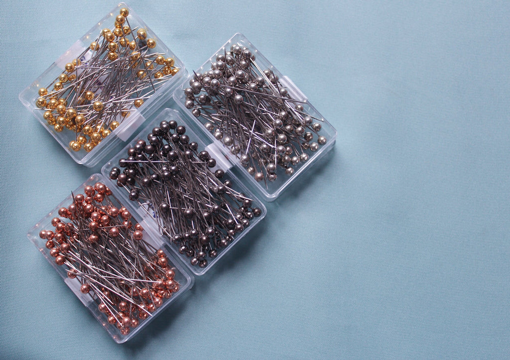 Metallic Pearl-Head Pin Kit