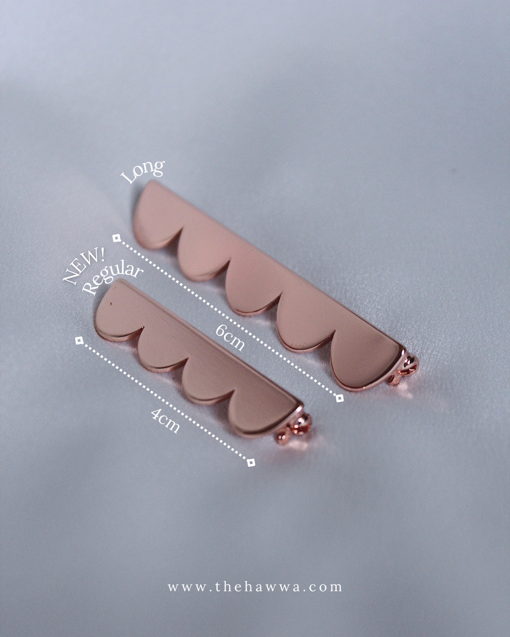 Scallop Hem REGULAR Brooch