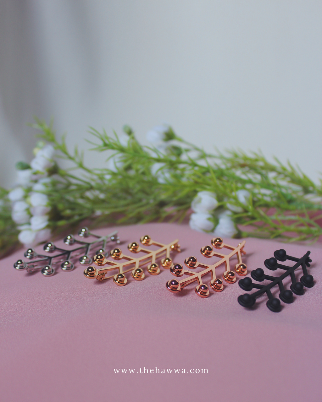 Woodland Berries Long Brooch