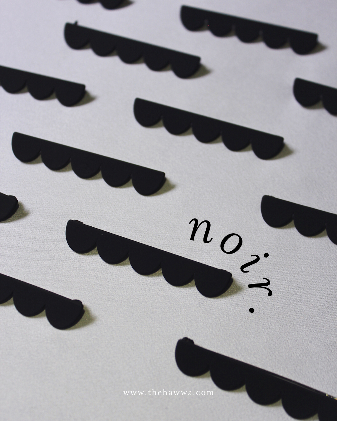 Scallop Hem Long Brooch 2.0