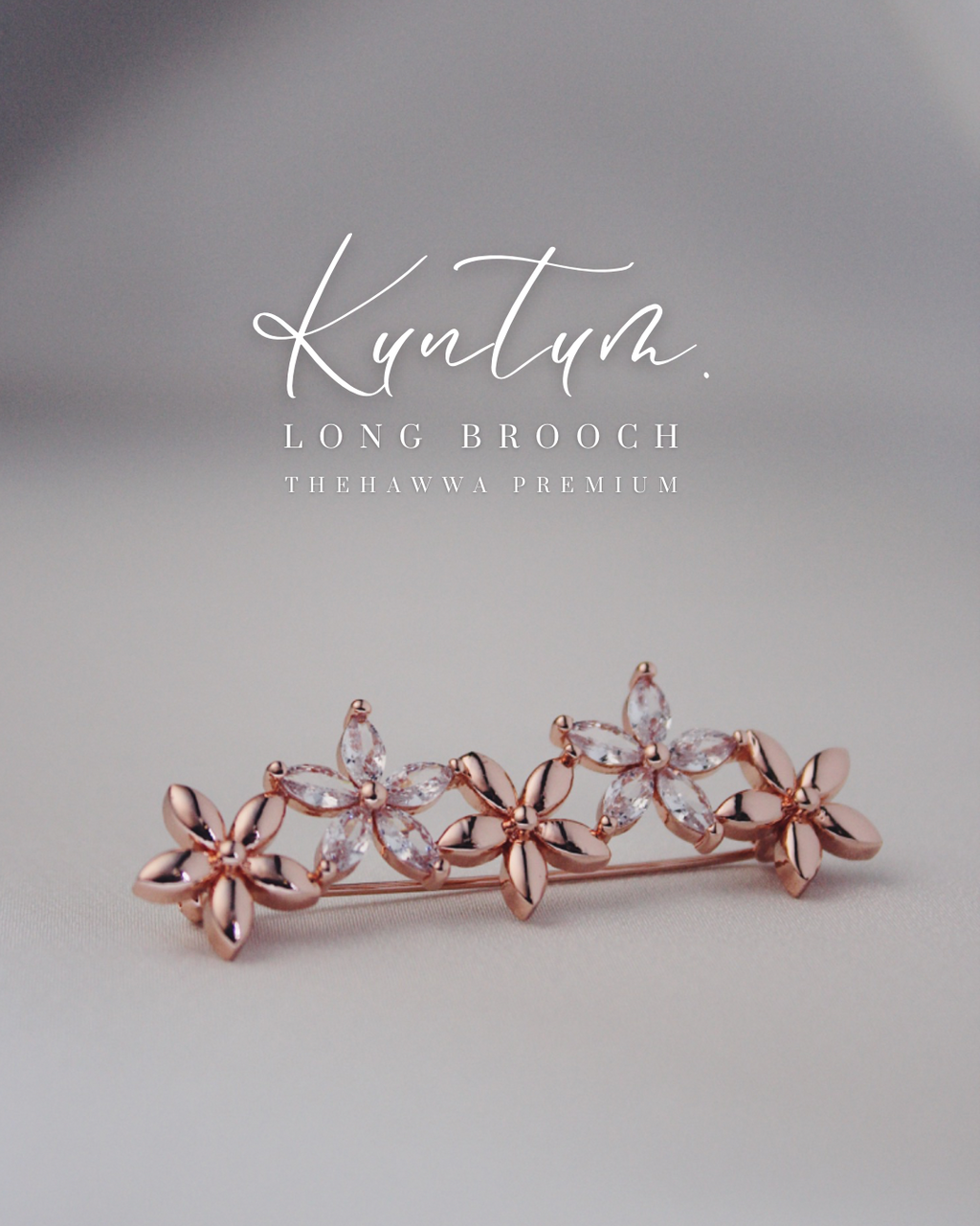 KUNTUM Long Brooch
