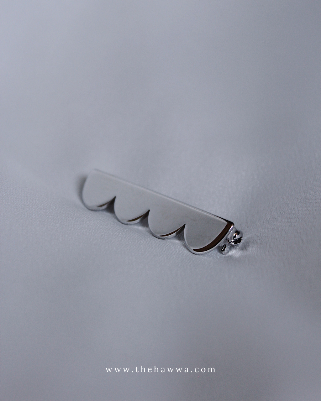 Scallop Hem REGULAR Brooch